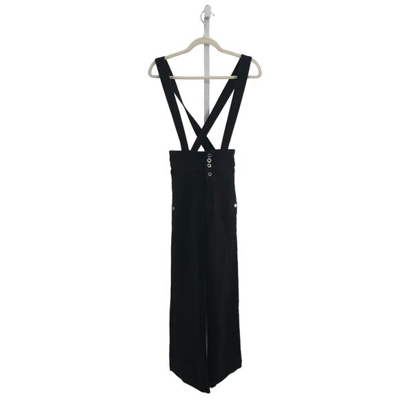 BLDWN Baldwin Faye Carbon Black Overalls Jumpsuit - Picture 4 of 12